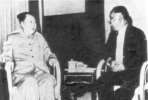 N.Sanmugathasan with Mao Tse Tung