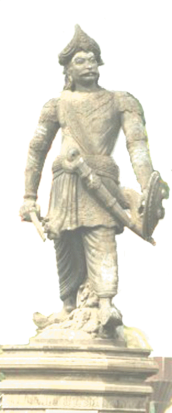 Kattabomman Statue - வீரபாண்டிய கட்டபொம்மன் 