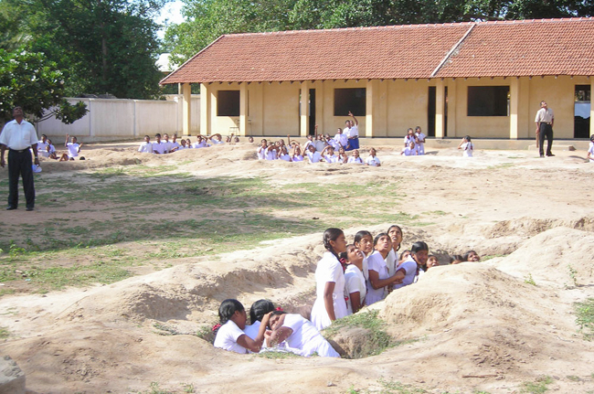 Tamil Children in the Bunkers
