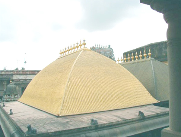 Chidambaram Temple Golden Dome