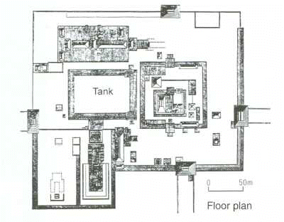Chidambaram Temple - Floor Plan