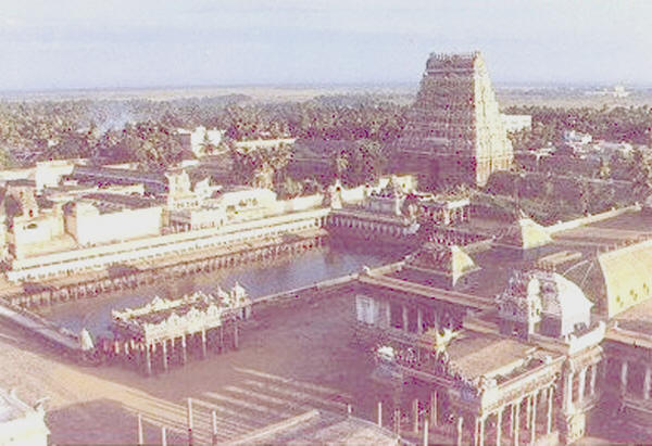 Chidambaram - Temple - Aerial View