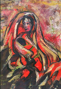 Tamil Art - Mother - Jayalakshmi Satyendra