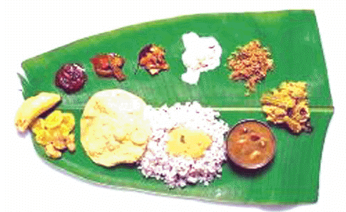 Tamil Meal on Bannana Leaf