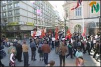 May Day 2004 in Bergen, Norway