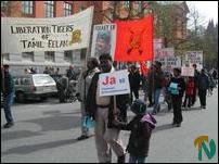 May Day 2004 in Trondheim, Norway