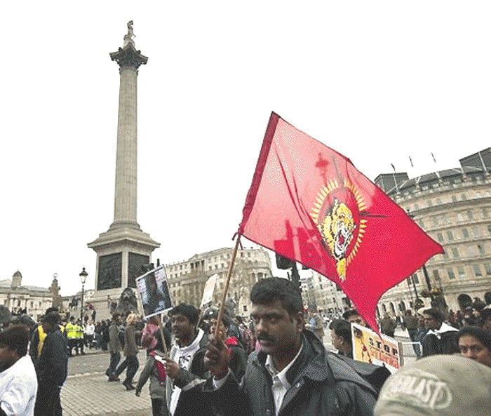 Tamils March in London :Charge is Genocide - Struggle is for Freedom