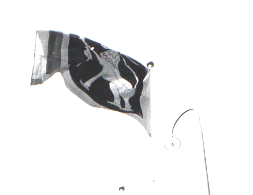 National Flag at Olympic Village, Helsinki, 1952