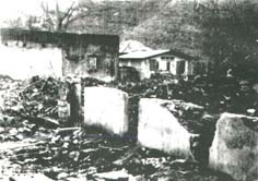 Ratnapura - Burnt Buildings