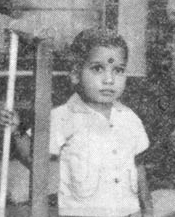 Thiyagi Thileepan as a Child