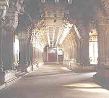 Chidambaram Temple - Inner corridor