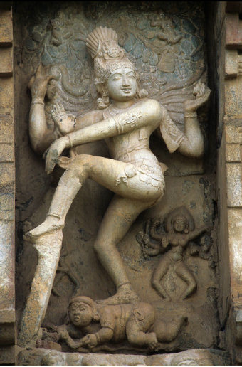 The Cosmic Dancer - Nataraja - Stone, Gangai Konda Cholapuram