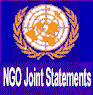 UN NGO Joint Statements