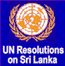 UN Resolutions on Sri Lanka