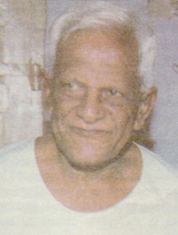 Velupillai, father of Pirabakaran